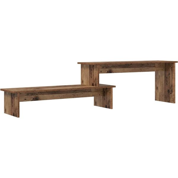Syfax™ Set Mobile Tv Legno Vecchio 180 X 30 X 43 Cm Legno Multistrato-image