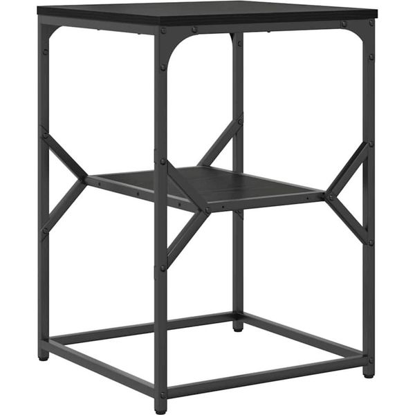 Syfax™ Tavolo Laterale Rovere Nero 41 X 40 X 60 Cm-image