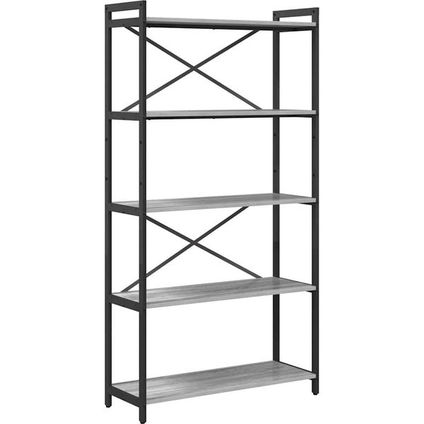 Syfax™ Libreria Grigio Sonoma 80 X 30 X 155 Cm Legno Multistrato-image
