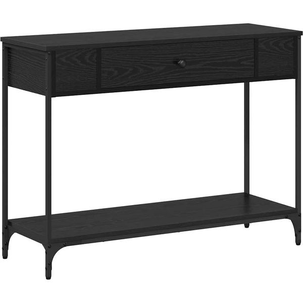 Syfax™ Tavolo Consolle Altro Rovere Nero 100 X 34.5 X 75 Cm-image
