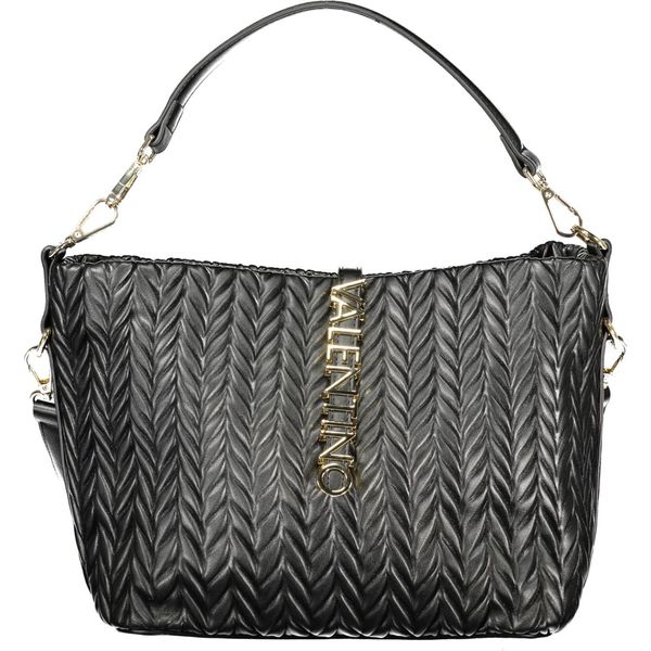 Elegante Borsa Pendente Con Dettagli A Contrasto E Tracolla Regolabile-image