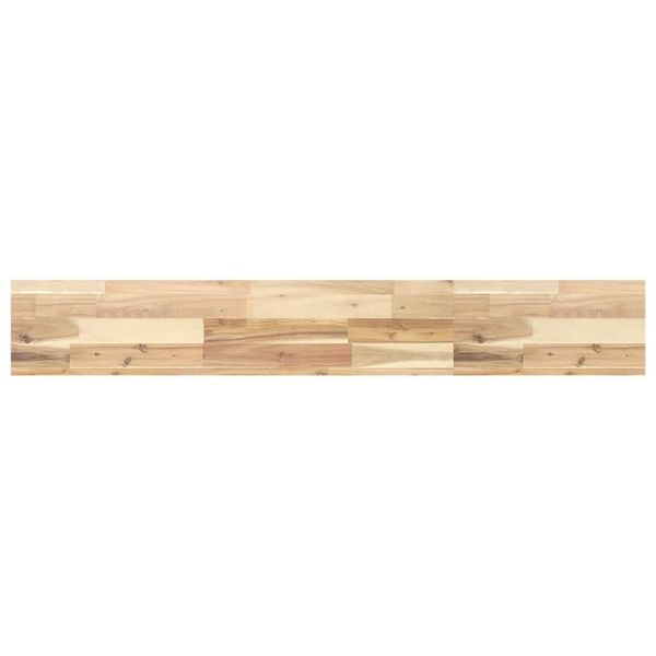 Syfax™ Ripiano A Parete 160X20X4 Cm Legno Massello Acacia Non Trattato-image