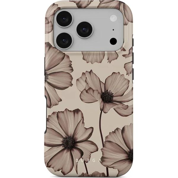 Custodia Per Iphone 17 Pro, Burga Barely Yours Tough Magnetic, Marrone Con Motivo Floreale-image