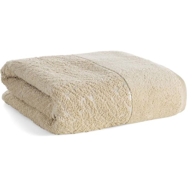 Eurofirany | Asciugamano Da Bagno - Asciugamano - 70 X 140 Cm - Beige - Asciugamano In Cotone - Morbido-image