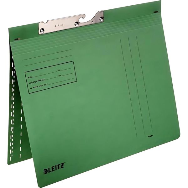 Leitz 2014-00-55 2014 Cucitrice A Sella Combinata - Pinzatura Commerciale, Cartone Manila (Rc), Verde-image