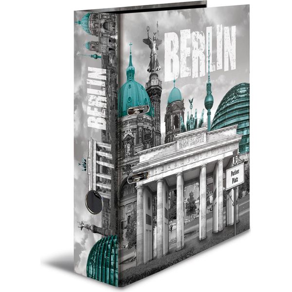 Cartella Herma Motivo "Berlino"", Din A4, Larghezza Dorso: 70 Mm"-image