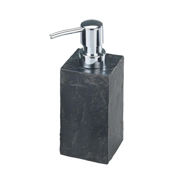 Wenko Dispenser Sapone Slate Rock Dispenser 250Ml Lozione Liquida Bagno Ospiti Wc Cucina-image