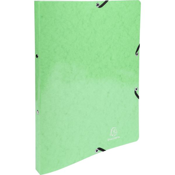 Exacompta Raccoglitore Ad Anelli Iderama, Meccanismo A 2 Anelli, A4, Verde Agrumi-image