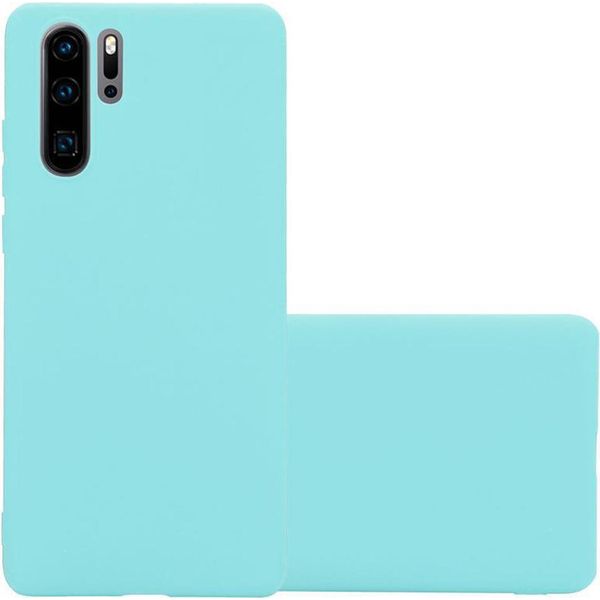 Custodia Cadorabo Per Huawei P30 Pro Custodia Protettiva In Blu Custodia Per Telefono Cellulare Tpu Custodia In Silicone Cover-image