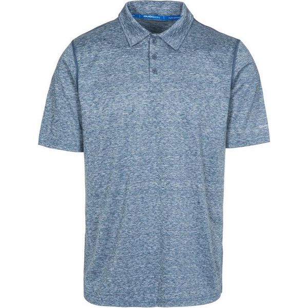 Polo Da Uomo Trespass Monocle Ad Asciugatura Rapida TP4693 (L) (Blu Navy)-image