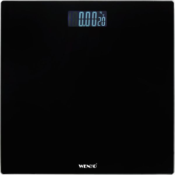 Wenko Bilancia Pesapersone Lcd Corpo Digitale Pesapersone Bagno Wc Fino A 150 Kg-image