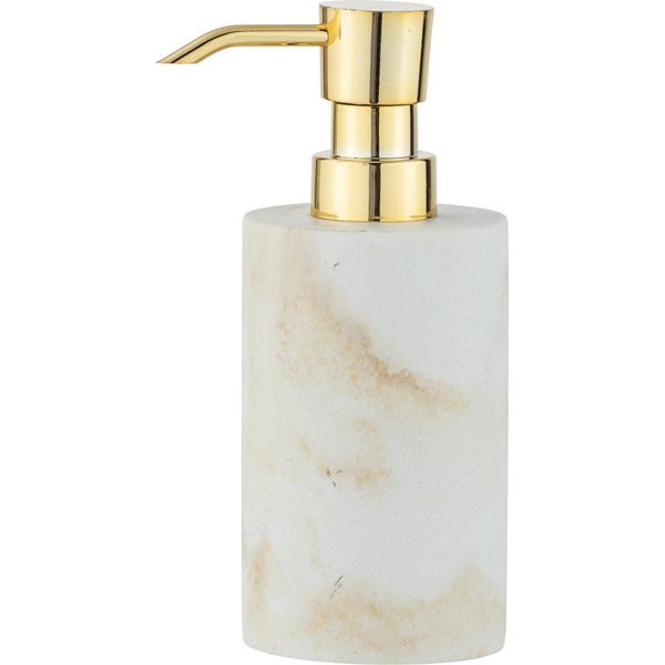 Wenko Distributore Di Sapone 290 Ml Bagno Wc Liquido Odos Struttura In Marmo Oro-image