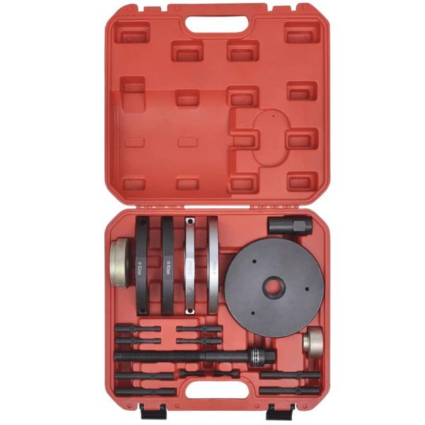 Vidaxl 19 Pezzi GEN2 Strumento Cuscinetto Mozzo Ruota 82 Mm Per Ford Land Rover Volvo-image