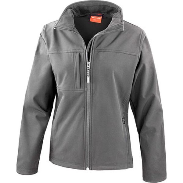 Result R121F | Giacca Donna Classic Soft Shell - Colore: Grigio - Taglia: Xl-image