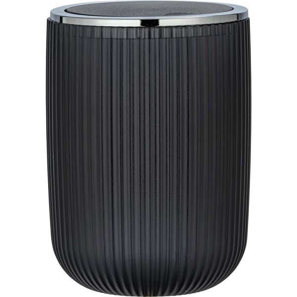 Wenko Agropoli Secchio Con Coperchio Girevole 2 Litri Secchio Da Bagno Secchio Cosmetico Coperchio Girevole Bagno Cucina-image
