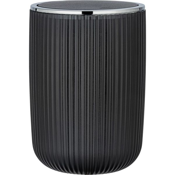 Wenko Bidone Della Spazzatura 5,5 L Agropoli Coperchio Basculante Cosmetici Wc Ospiti Bagno Cucina-image
