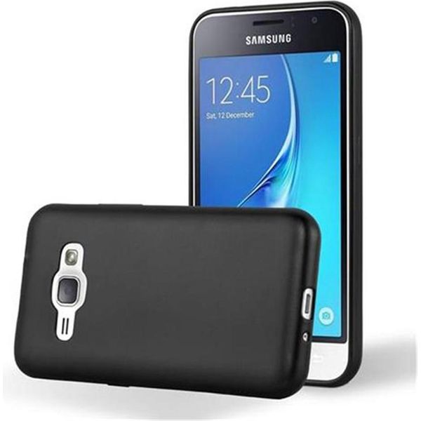 Cadorabo Cover Protettiva Per Samsung Galaxy J1 2016 Custodia In Nero Per Telefono Cellulare Tpu Custodia In Silicone Custodia Cover-image