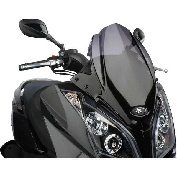 Parabrezza Puig V-Tech Sport Fumo Scuro Compatibile Con Kymco Downtown 125I, 300I Abs 09-14-image
