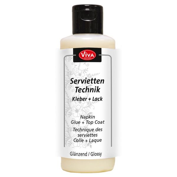 Viva Decor 112100113 Viva Decor Colla Tecnica Per Tovaglioli + Vernice, 82 Ml-image