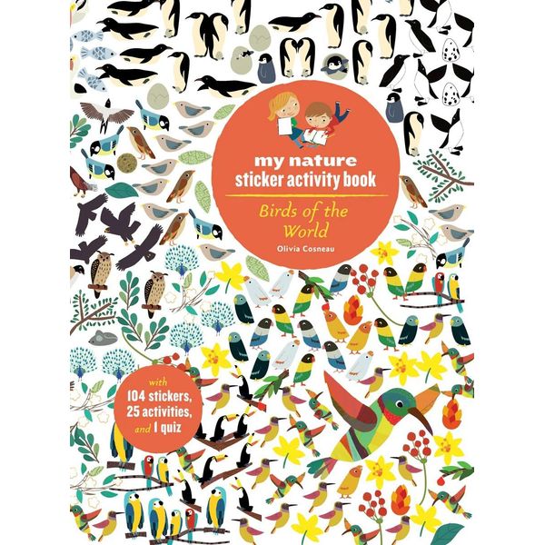 Chronicle Books Libro Di Attività Con Adesivi La Mia Natura Uccelli Del Mondo-image