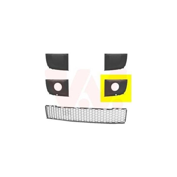 Van Wezel | Griglia Di Ventilazione, Paraurti ** Equipart ** (1604593)-image