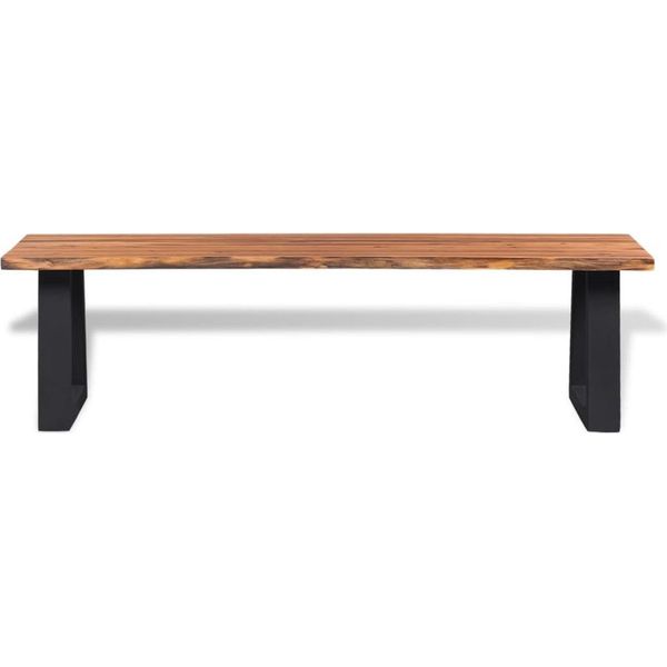 Syfax™ Panca In Legno Massello Di Acacia 160 Cm-image
