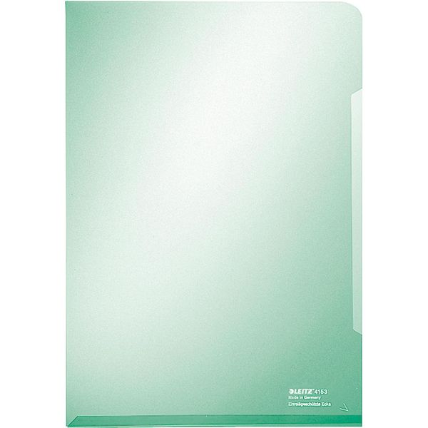Leitz SichthüLle Super Premium 41530055 A4 015Mm Gn 100 St./Pack.-image