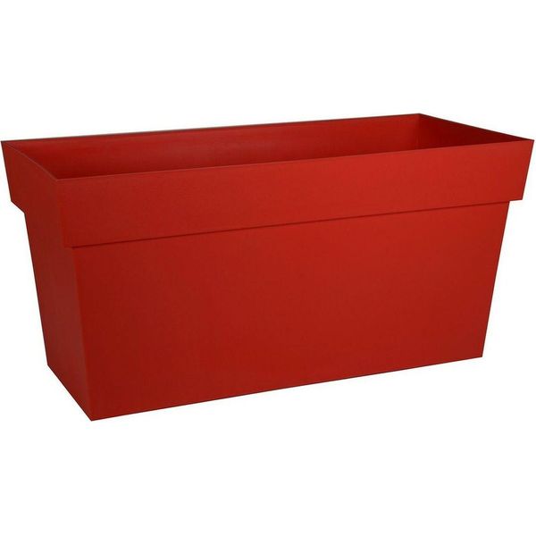 Parete Eda Tuscan Con Rotelle - 79 X 35 X H 39 Cm - 74 L - Rosso Rubino-image