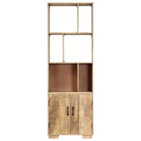 Syfax™ Libreria 60X35X180 Cm In Legno Massello Di Mango-image