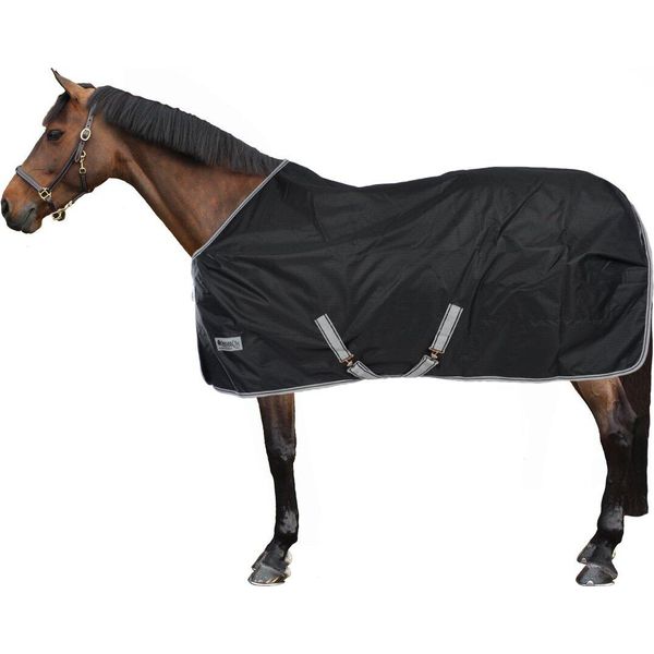 Bucas Outdoordecke 50G Anniversary Turnout Weidedecke Nero/Argento 145-image