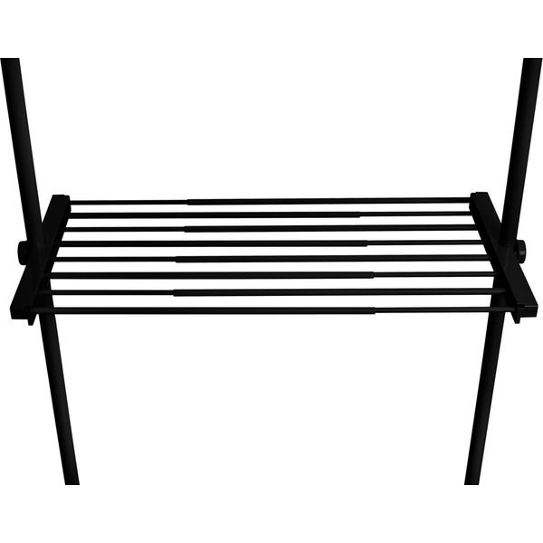 Wenko Scaffale Mod. Herkules Nero, Adatto Al Sistema Telescopico Herkules-image
