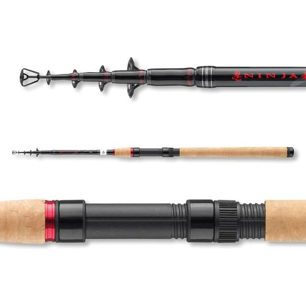 Daiwa Ninja X Tele Njxt 45G, 2.4M, 7.87Ft, 15-45G, 7 Pezzi, Canna Da Tele Spinning/Allround, 11636-245-image