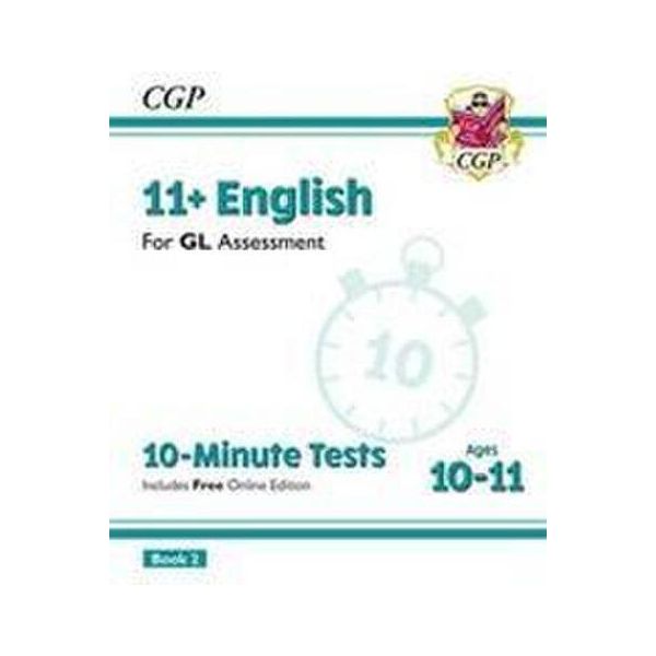 11+ Gl 10-Minute Tests: Inglese - Età 10-11 Libro 2 (Con Edizione Online)-image