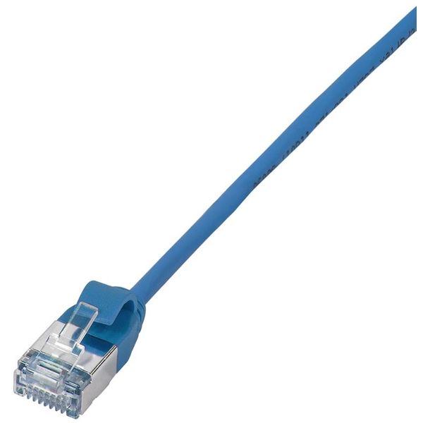 Logilink Professional CQ9056S Cavo Patch Logilink Ultraflex, Cat. 6A, U/Ftp, 2,0 M, Blu-image