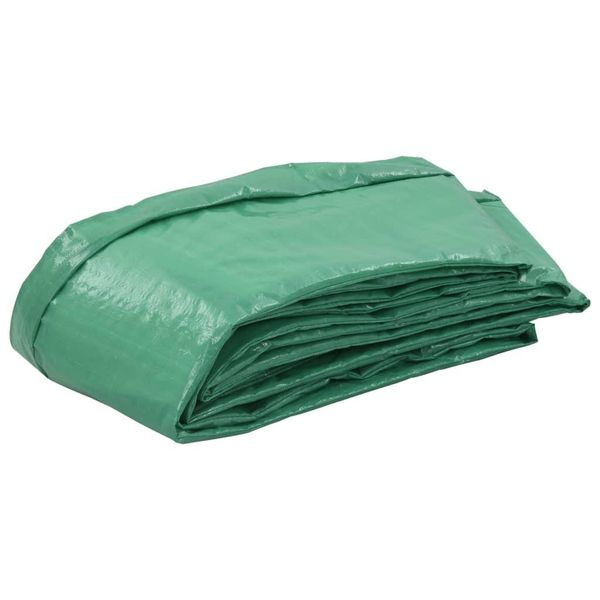 Copertura Del Bordo Del Trampolino Pe Verde Per Trampolini Rotondi Da 4,26 M-image