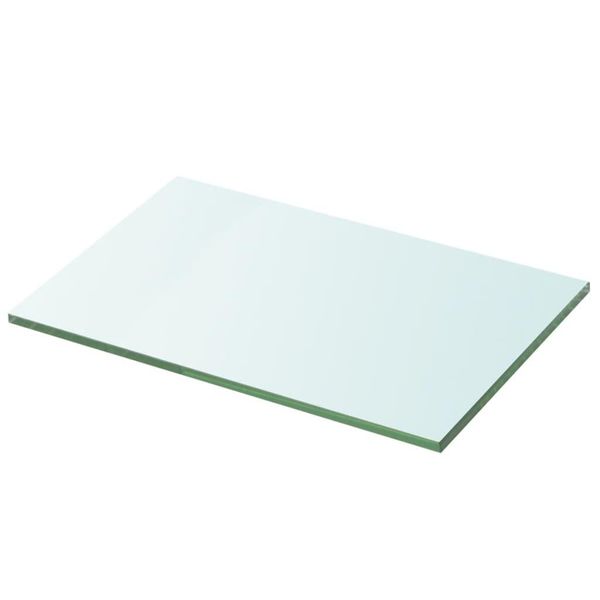 Syfax™ Mensole In Vetro Trasparente 2 Pz 20X25 Cm-image
