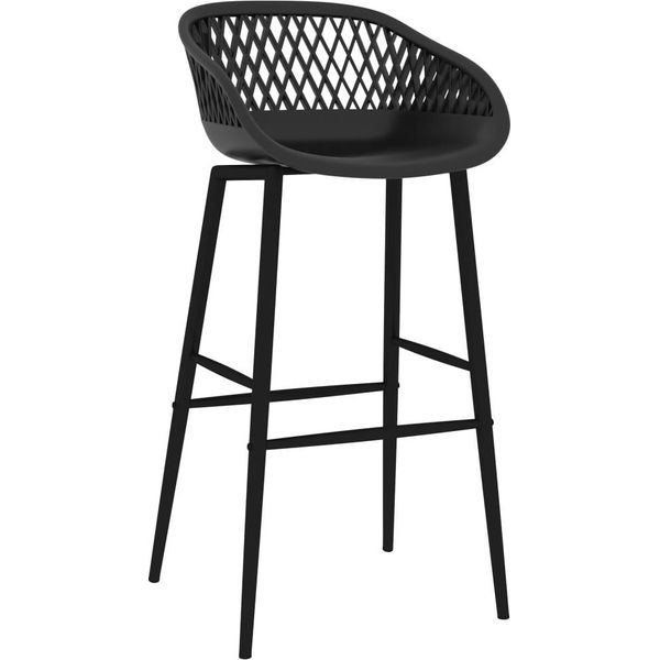 Syfax™ Sedie Da Bar 4 Pz Nere-image