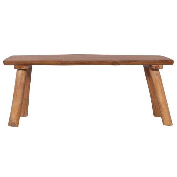 Syfax™ Panchina Da Giardino 120 Cm In Legno Massello Di Teak-image