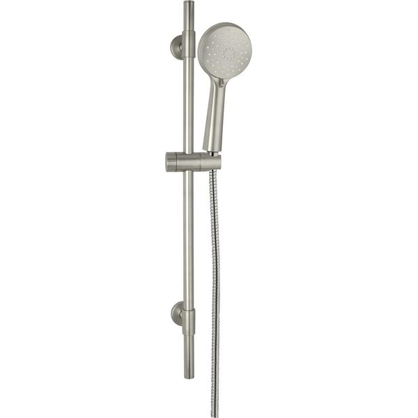 Set Doccia Wenko Young Black In Acciaio Inox Spazzolato 1,9 X 66 Cm-image