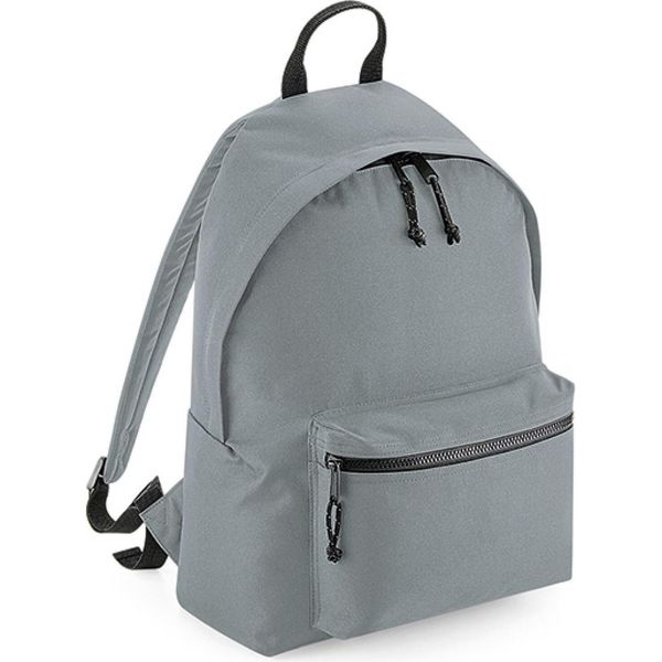 Bagbase BG285 | Zaino Riciclato, 31 X 42 X 21 Cm - Colore: Grigio Puro - Dimensioni: 31 X 42 X 21 Cm-image