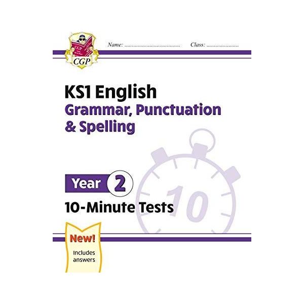 KS1 Anno 2 Test Di Inglese In 10 Minuti: Grammatica, Punteggiatura E Ortografia-image
