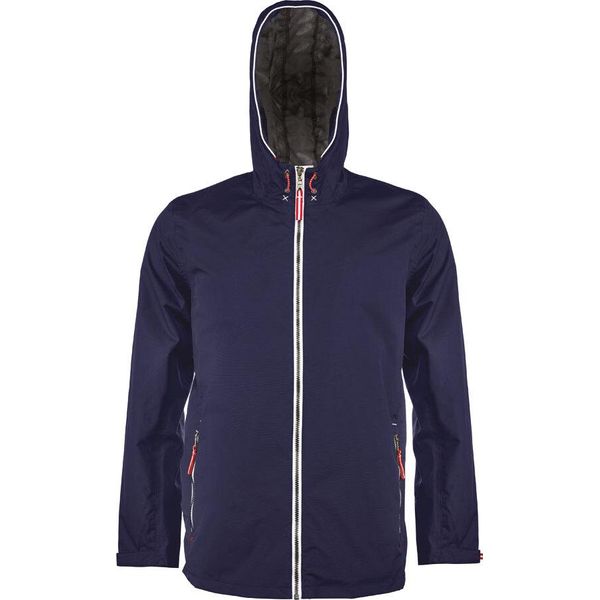 Giacca Da Uomo Kariban Giacca Antipioggia Impermeabile Giacca A Vento Traspirante, Taglia:3Xl, Colore:Blu Navy-image