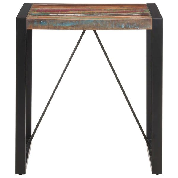 Syfax™ Tavolo Da Pranzo 70X70X75 Cm In Legno Massello Di Recupero-image