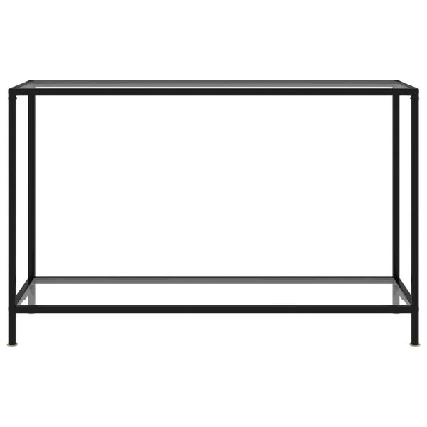 Syfax™ Tavolo Consolle Trasparente 120X35X75 Cm In Vetro Temperato-image