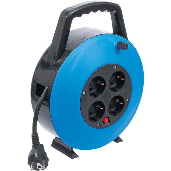 Bgs Scatola Per Cavi Fai Da Te 10 M 3 X 1,5 Mm² 4 Prese Ip 20 3000 W-image