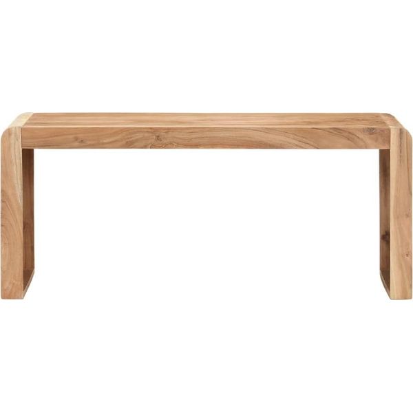 Syfax™ Panca 110X38X46 Cm In Legno Massello Di Acacia-image