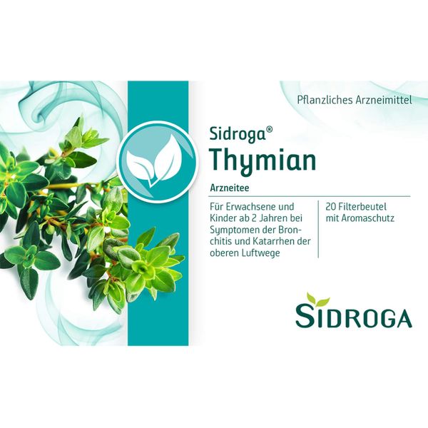 Sidroga Tè Medicinale Per I Sintomi Della Bronchite, 20 Pz. Sacchetto Filtro-image