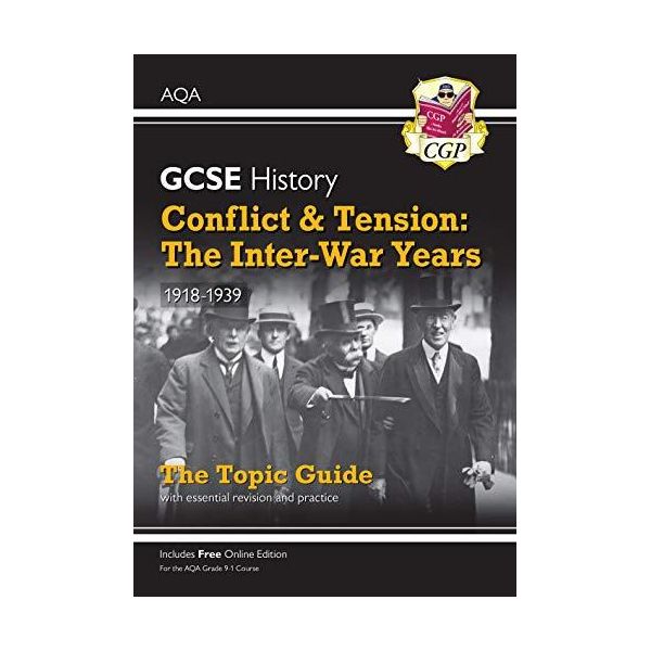 Gcse History Aqa Topic Revision Guide - Conflict And Tension: The Inter-War Years, 1918-1939: Per Gli Esami Del 2025 E 2026-image