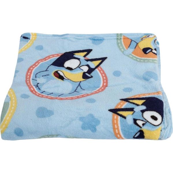 Bluey - Coperta, In Pile, Telaio TA12524 (Taglia Unica) (Blu)-image