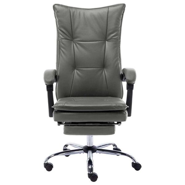 Syfax™ Sedia Da Ufficio Antracite In Pelle Finta-image